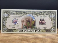 Pig Banknote