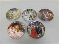 5 Collectible Plates -German Plate Of Fairy Tales