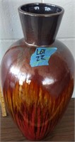 Nice Red Grain Decorative Vase Pottery