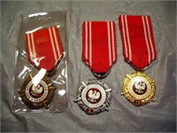 POLOISH LONG SERVICE MEDALS