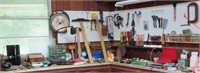 Contents of Bench Top, Wall & Drawer
