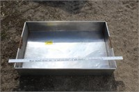 Stainless Steel Tray w/handles