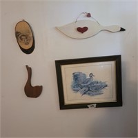 4 duck wall art