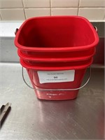 Red Sani Buckets (3)