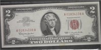1963 Red Seal $2 Note