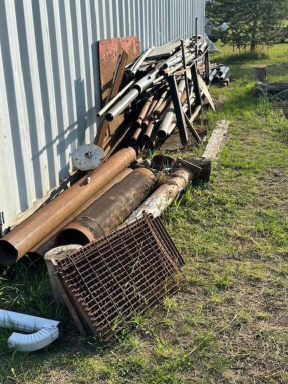 40ft row pipe, metal etc, must take all