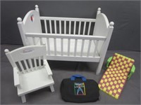 American Girl Pack - Bitty Baby Crib & Chair