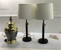 3 Table Lamps M15C