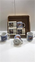 Federal duck stamp, collector series mugs
1990