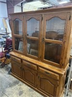 OAK CHINA HUTCH