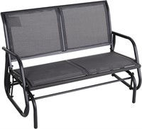 $168 - Outsunny 2-Person Outdoor Glider Bench