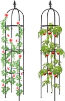 2Pcs Plant Cages and Supports, Deaunbr Tomato Cage