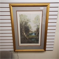 Framed Art Titled 'The Coming of Spring'
