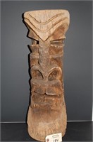 23" Tribal Tiki Totem Pillar