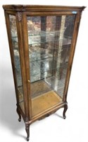 French Carved Vitrine.