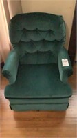Green Straight Chair