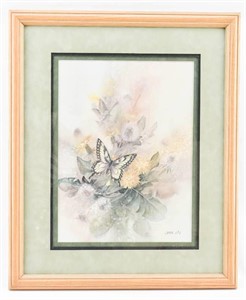 Lena Liu Butterfly & Dandelion Print