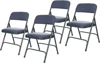 Set of 4 OEF Upholstered Premium Folding Chair