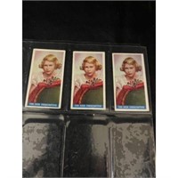 (3) 1937 Queen Elizabeth Cards