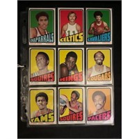 (21) Different High Grade 1972-73 Basketball Cards