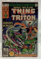 Marvel comics two in one The thing and triton 65