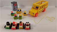 Fisher Price: Bus, véhicules, personnage, acces.