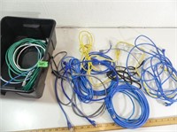 Computer Cables in Bin