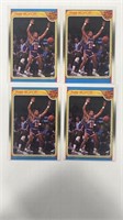 1988 Fleer Lot of 4 Mark Jackson All Star Cards
