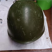 WWII Italian M33 Steel Helmet w/ Liner