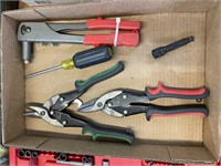 Flat of tools cutters and more