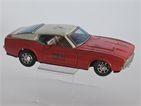 VTG FORD MUSTANG MACH 1=TIN CAR LITHO MADE N JAPAN