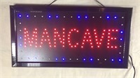 NEW LED SIGN "MANCAVE"