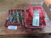 Various drill bits