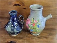 Portugal & Signed Art Pottery Pitchers