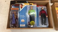 Mego lot plus Grief Karga Captain Kirk Will Riker