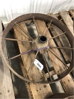 Iron wheel, 21"