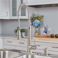 $199 Tilton Stainless Steel Pull-down Kitchen Fauc