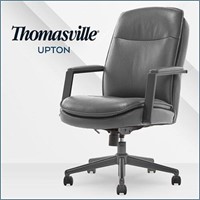 $300  Thomasville Upton Bonded Leather Office Chai