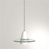 $77  12 in. Brushed Nickel Mini Pendant Light