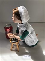 Amish Praying Girl Doll