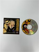 Autograph COA Madonna CD