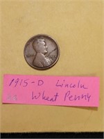 1915 - D LINCOLN WHEAT CENT