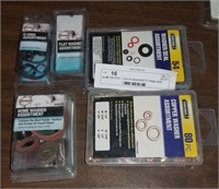Lot Of Assorted O-rings & Washers