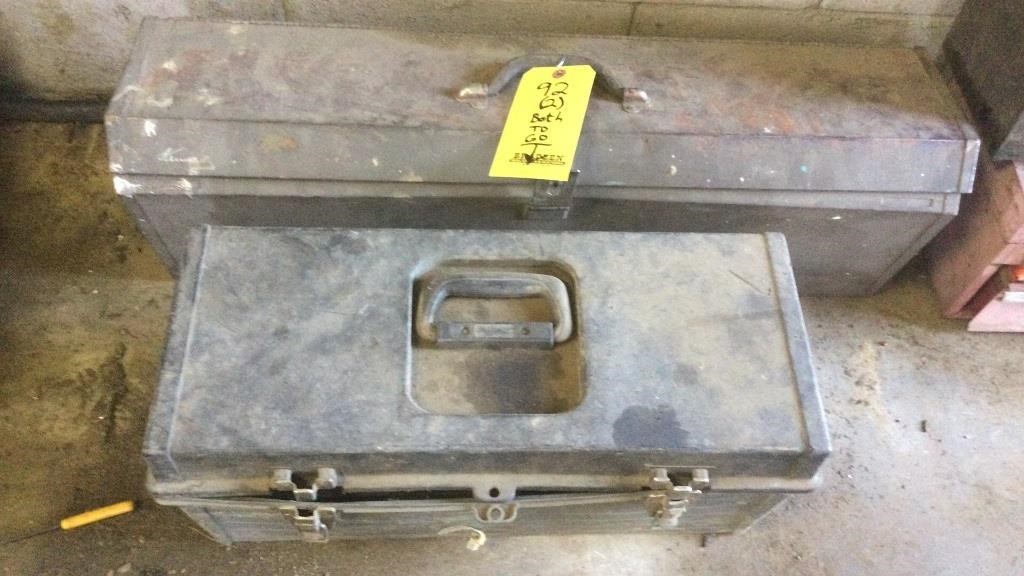2 Tool Box’s/ assorted sockets & more.