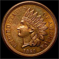 1860 Indian Head Penny UNCIRCULATED