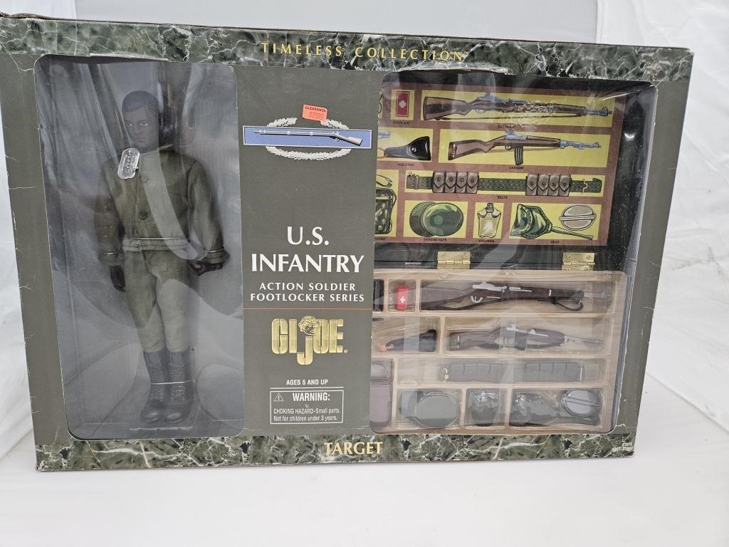 G.I. JOE  1998 U.S. Infantry Foot Locker Series