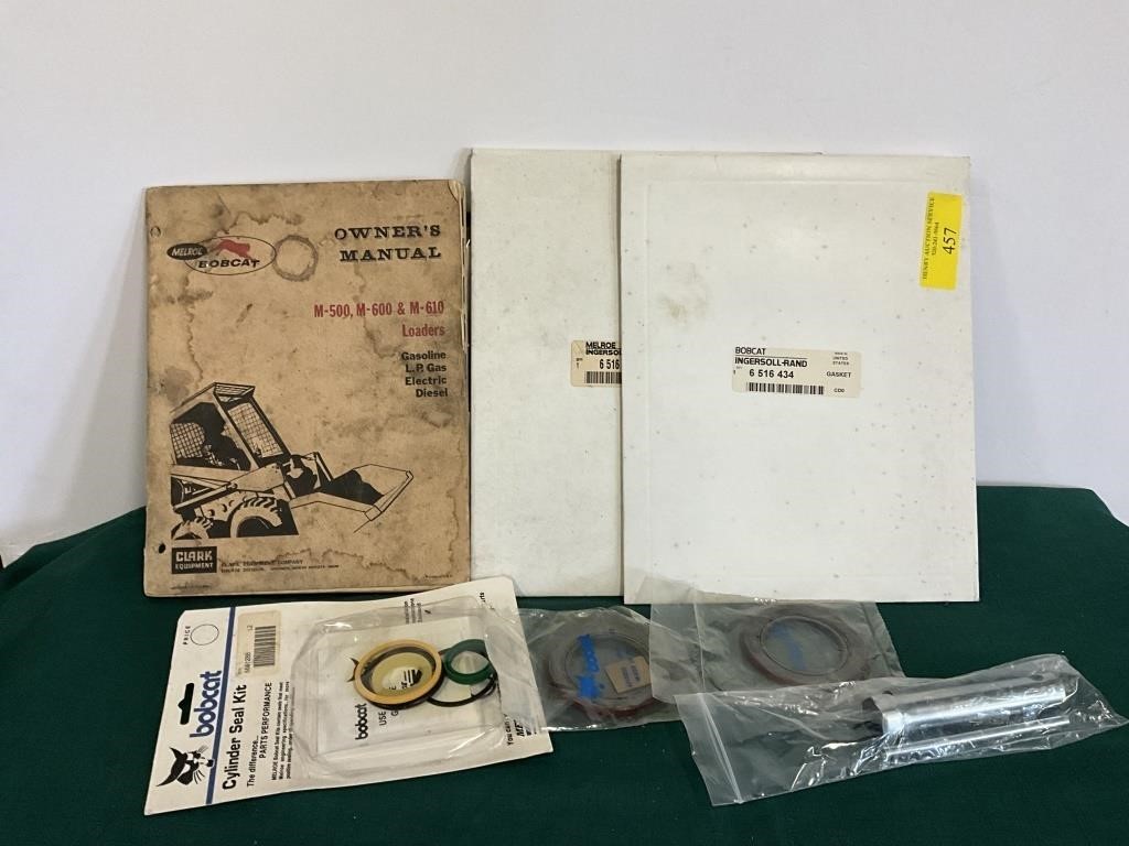 Bobcat Manual, Gaskets, Seal Kits
