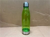 1 Box of GREEN PLASTIC WATER BOTTLE
