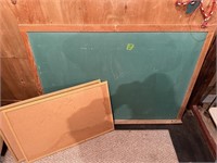 larger chalk board "marsh" with chalk tray &