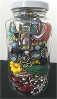 6-in jar with jewelry